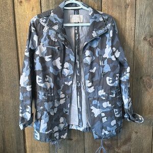 Banana Republic blue/grey camo jacket